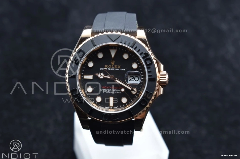 126655 ARF 1:1 WrinkleFree on Best Oysterflex 1203 Strap VR3235 (Gain Edition Yacht-Master Weight) 0319
